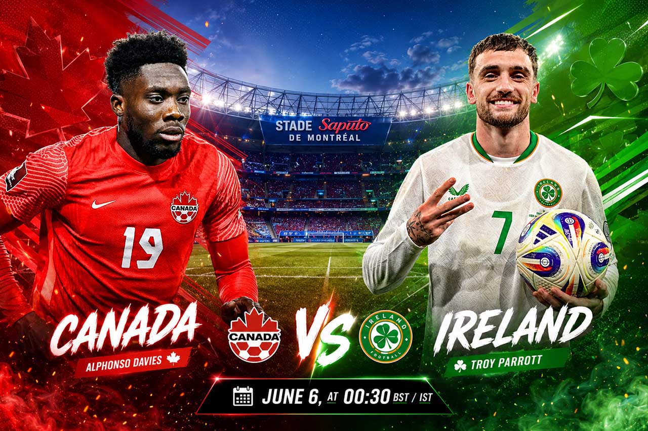 Canadá - República de Irlanda: Los coanfitriones del Mundial buscan la despedida perfecta ante unos "Boys in Green" experimentales