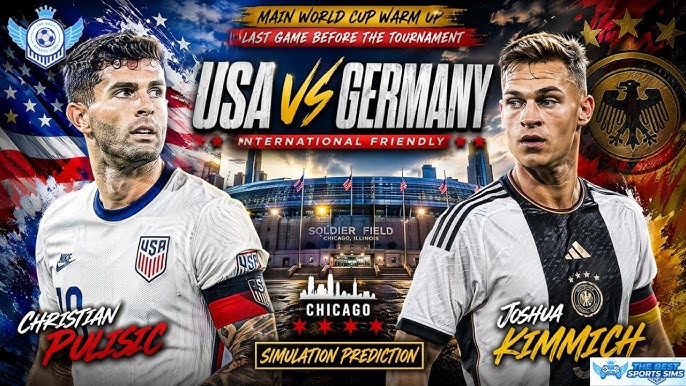 USA vs. Alemania: Estados Unidos desafía a la implacable máquina alemana en el ensayo general de Chicago